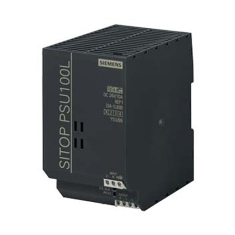 fuente de alimentación estabilizada siemens 6ep13341lb00 sitop psu100l 24 v10 a entrada 120230 vac salida 24 vdc10 a