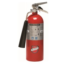 extintor extinflam dioxido de carbono (co2) de aluminio rojo cap 5 lb