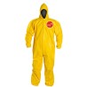 overol dupont tychem vs salpicaduras qc amarillo ccapucha cierre al frente tm