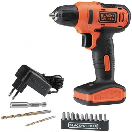 taladro black and decker ld12sb3 atornillador 12v 13 acc