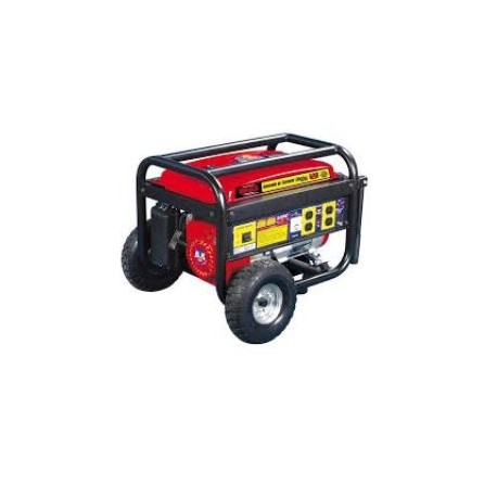 generador de corriente electrica mikels gce2700 motor 4 tiempos 3000 w  6.5 hp