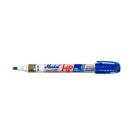 marcador markal proline hp 96965 pintura azul punto medio 3 mm pieza